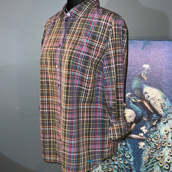 Talbots Size 14 Button Down Shirt - Picture 10 of 13